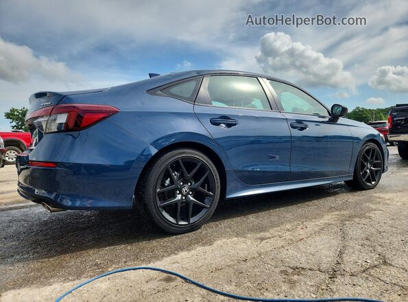 2HGFE2F57SH510744 2025 HONDA CIVIC Blue Rear right