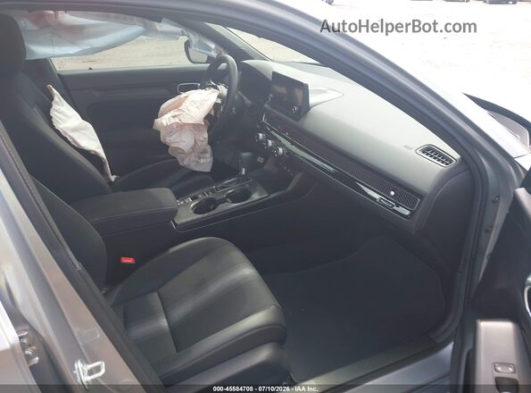 2HGFE2F57SH524062 2025 HONDA CIVIC Silver Widok wnętrza z przodu