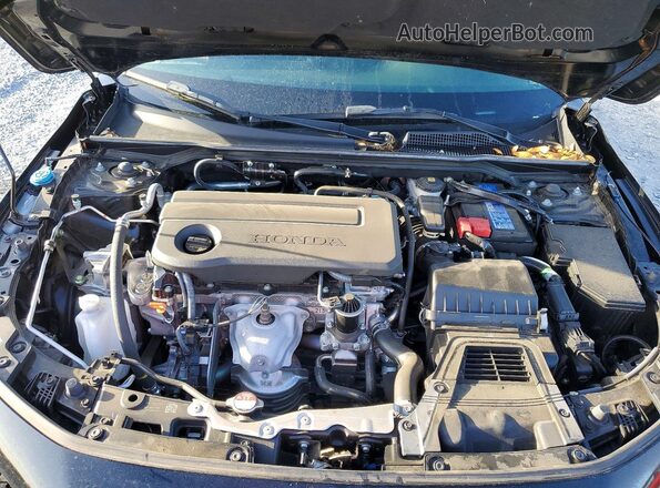 2HGFE2F57SH533893 2025 HONDA CIVIC Black უკანა სალონის ხედი