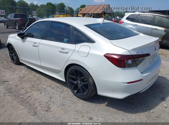 2HGFE2F57SH573777 2025 HONDA CIVIC White Rear left
