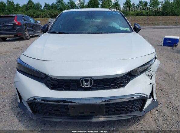 2HGFE2F57SH573777 2025 HONDA CIVIC White Instrument cluster view