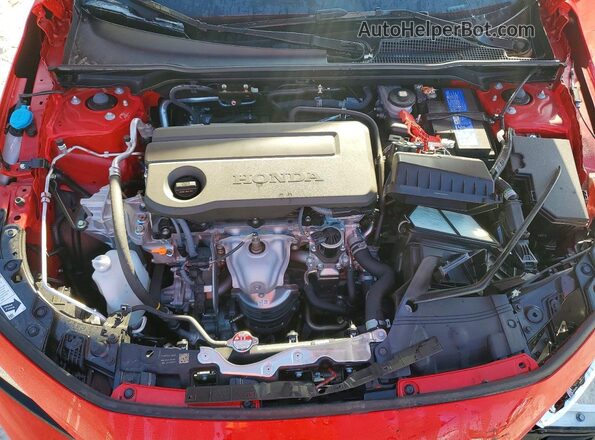 2HGFE2F57SH594970 2025 HONDA CIVIC Red Սալոնի հետևի տեսք