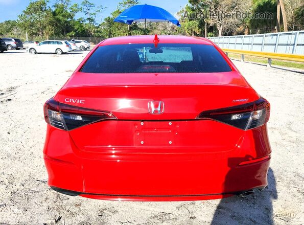 2HGFE2F57SH594970 2025 HONDA CIVIC Red Հետևի տեսք