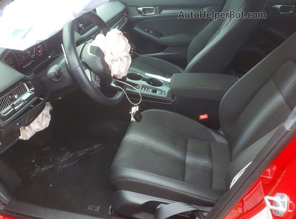 2HGFE2F57SH594970 2025 HONDA CIVIC Red Սալոնի դիմացի տեսք
