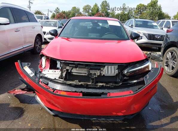 2HGFE2F57SH597285 2025 HONDA CIVIC Red Вид спереду
