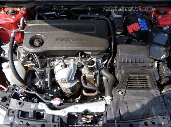 2HGFE2F57SH597285 2025 HONDA CIVIC Red Вид ззаду