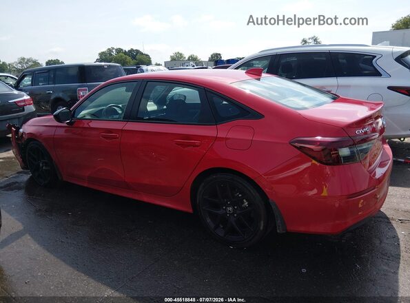 2HGFE2F57SH597285 2025 HONDA CIVIC Red Панорамний вид салону 360°
