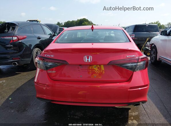 2HGFE2F57SH597285 2025 HONDA CIVIC Red 