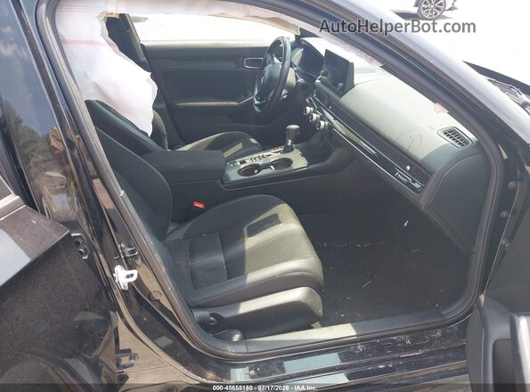 2HGFE2F57SH602355 2025 HONDA CIVIC Black Widok wnętrza z przodu