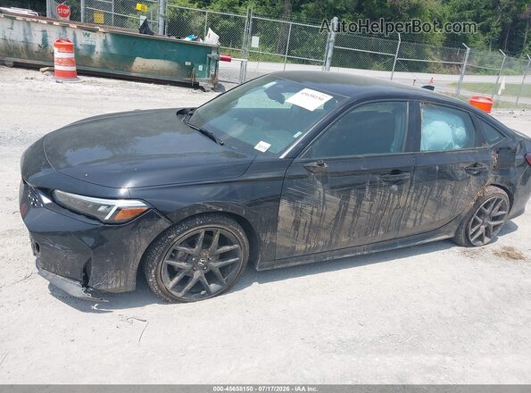 2HGFE2F57SH602355 2025 HONDA CIVIC Black Widok z przodu