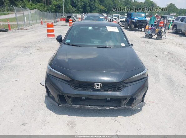 2HGFE2F57SH602355 2025 HONDA CIVIC Black Widok zestawu wskaźników