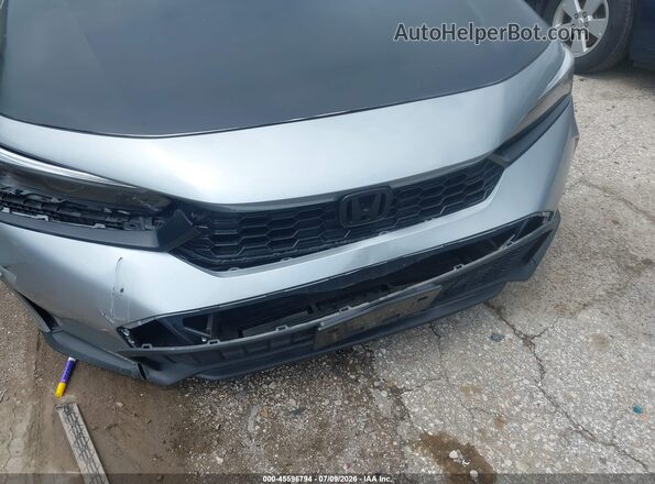 2HGFE2F57SH604347 2025 HONDA CIVIC Silver Вид спереду