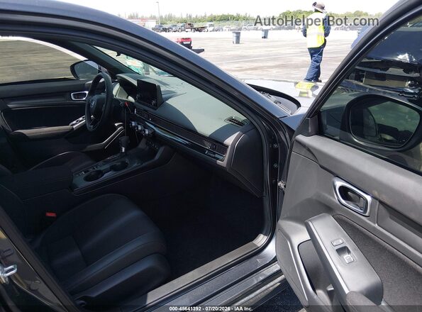 2HGFE2F57TH528811 2026 HONDA CIVIC Gray Front interior view