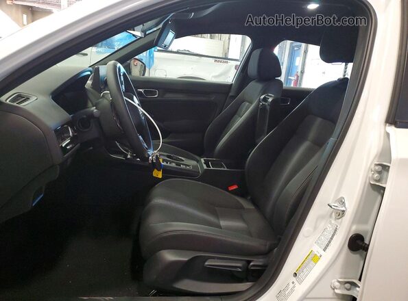 2HGFE2F57TH551909 2026 HONDA CIVIC White Вид салону спереду