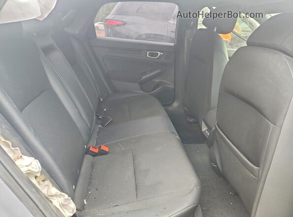 2HGFE2F58NH126430 2022 HONDA CIVIC Gray Vista de los asientos traseros