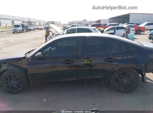 2HGFE2F58NH515780 2022 HONDA CIVIC Black Սալոնի 360 աստիճան տեսք