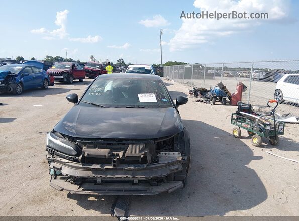 2HGFE2F58NH515780 2022 HONDA CIVIC Black Սարքավորումների վահանակի տեսք