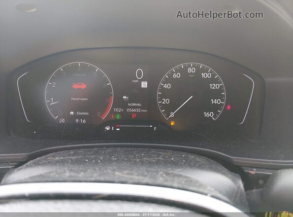 2HGFE2F58NH523989 2022 HONDA CIVIC Black Vista de los asientos traseros
