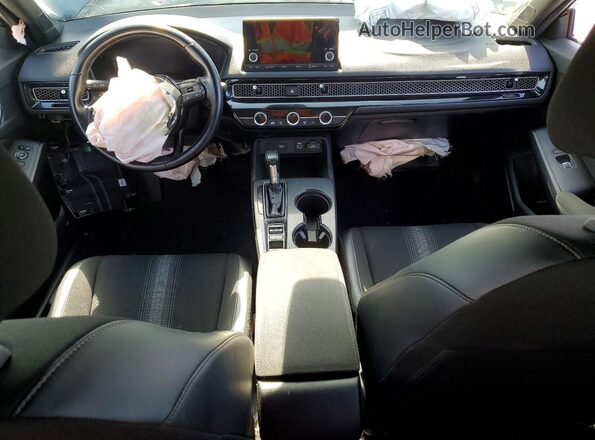 2HGFE2F58NH525757 2022 HONDA CIVIC Gray Vista del salpicadero