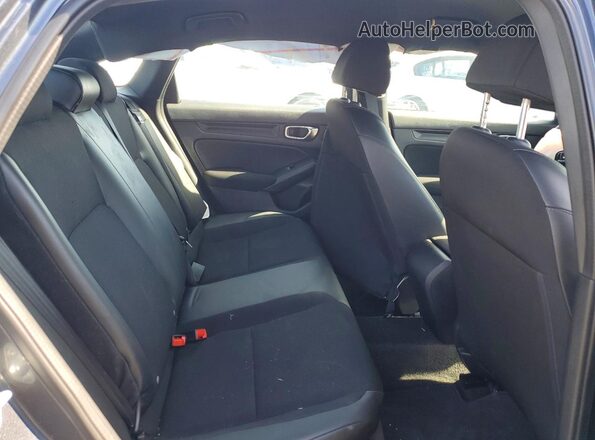 2HGFE2F58NH525757 2022 HONDA CIVIC Gray Vista de los asientos traseros