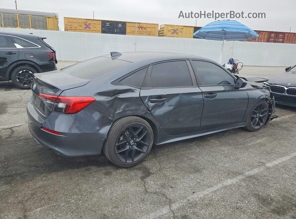 2HGFE2F58NH536774 2022 HONDA CIVIC Gray Tył prawy