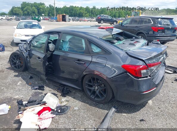 2HGFE2F58NH553526 2022 HONDA CIVIC Gray Tył lewy