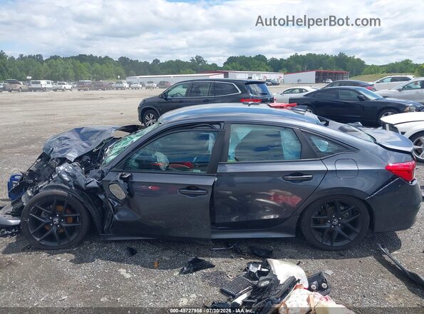 2HGFE2F58NH553526 2022 HONDA CIVIC Gray Widok wnętrza 360 stopni