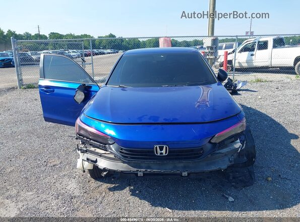 2HGFE2F58NH562257 2022 HONDA CIVIC Blue Vista frontal