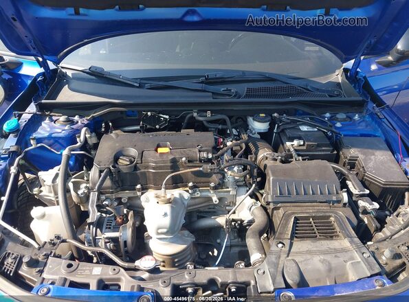 2HGFE2F58NH562257 2022 HONDA CIVIC Blue Vista trasera