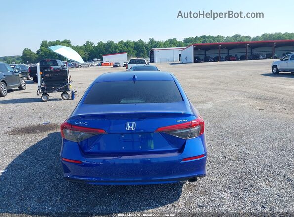 2HGFE2F58NH562257 2022 HONDA CIVIC Blue 