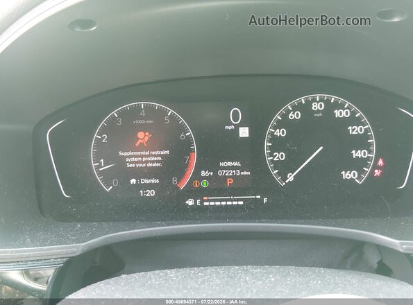 2HGFE2F58NH574487 2022 HONDA CIVIC Light Blue Вид задніх сидінь