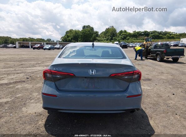 2HGFE2F58NH574487 2022 HONDA CIVIC Light Blue 