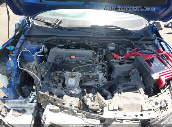 2HGFE2F58NH581035 2022 HONDA CIVIC Blue Հետևի տեսք