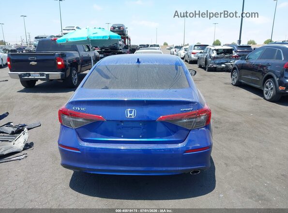 2HGFE2F58NH581035 2022 HONDA CIVIC Blue 