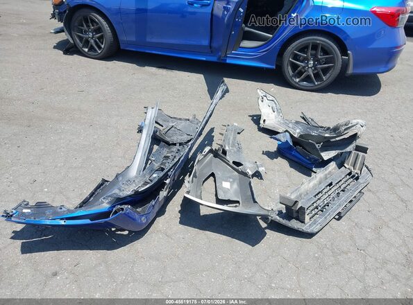 2HGFE2F58NH581035 2022 HONDA CIVIC Blue Սարքավորումների վահանակի տեսք