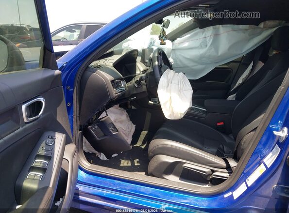 2HGFE2F58NH581035 2022 HONDA CIVIC Blue Սալոնի դիմացի տեսք