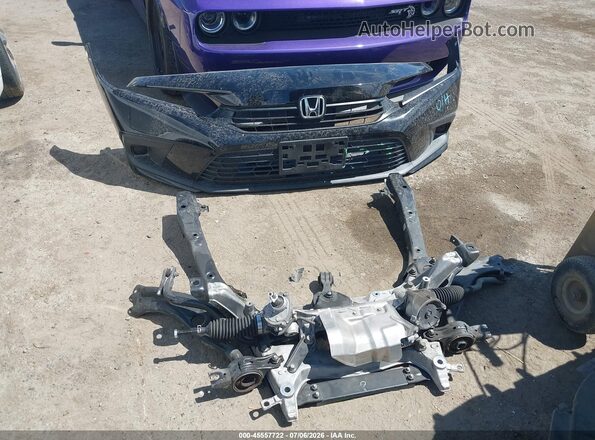 2HGFE2F58NH592732 2022 HONDA CIVIC Черный Вид щитка приборов