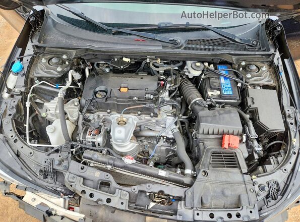 2HGFE2F58NH608055 2022 HONDA CIVIC Черный Вид задней части салона