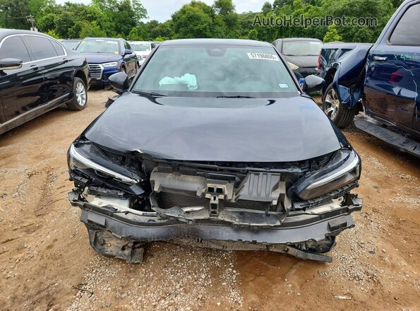 2HGFE2F58NH608055 2022 HONDA CIVIC Черный Вид спереди