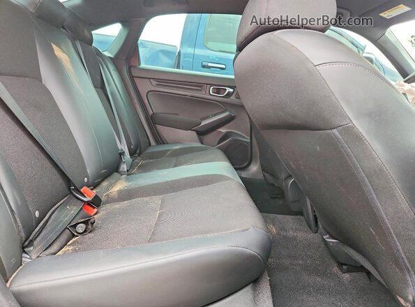 2HGFE2F58NH608055 2022 HONDA CIVIC Черный Вид задних сидений