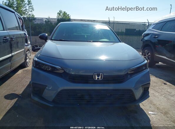 2HGFE2F58NH608170 2022 HONDA CIVIC Blue Rear interior view