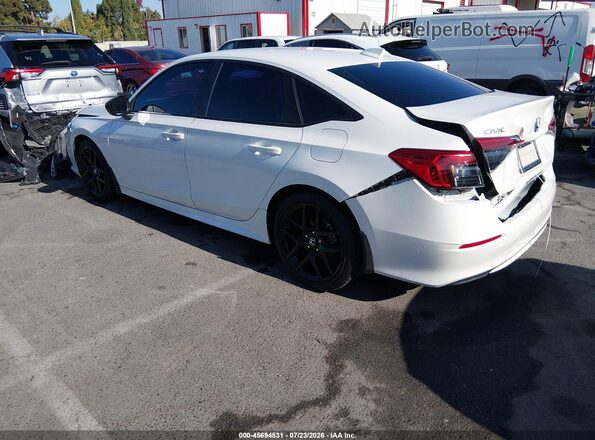 2HGFE2F58PH500246 2023 HONDA CIVIC White Задня ліва чверть