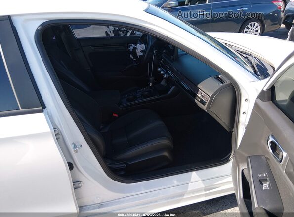 2HGFE2F58PH500246 2023 HONDA CIVIC White Вид салону спереду