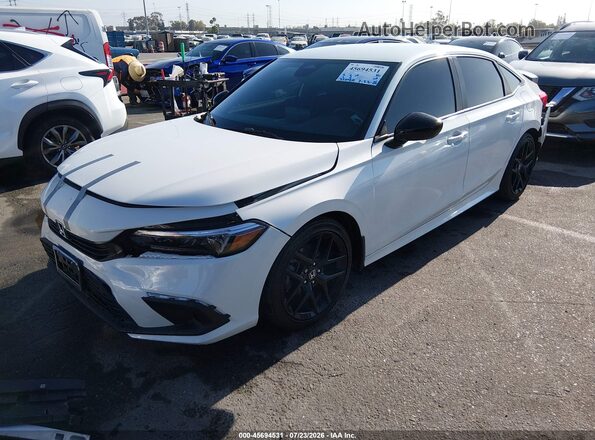 2HGFE2F58PH500246 2023 HONDA CIVIC White Передня ліва чверть