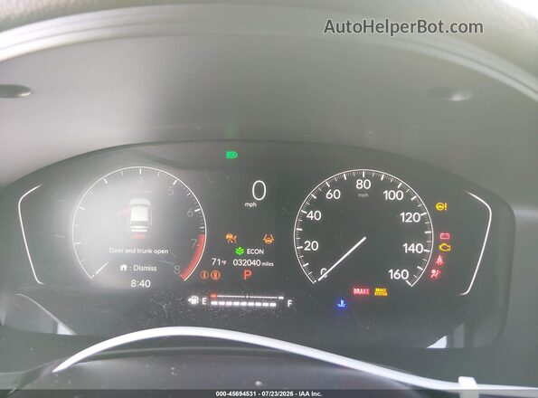 2HGFE2F58PH500246 2023 HONDA CIVIC White Вид задніх сидінь