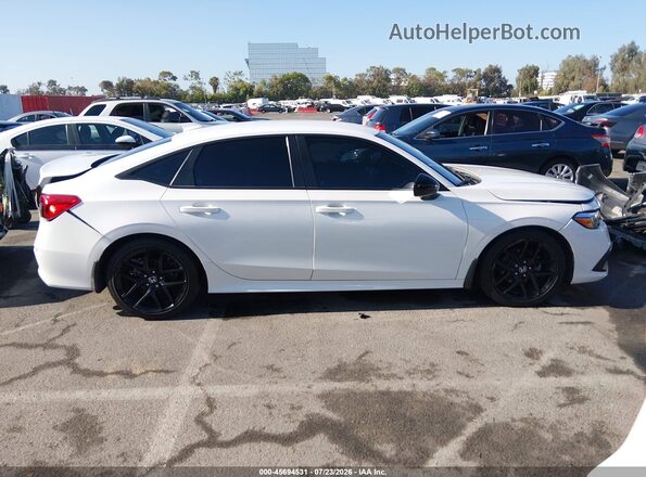 2HGFE2F58PH500246 2023 HONDA CIVIC White Вид задньої частини салону