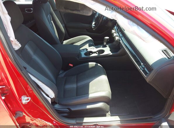 2HGFE2F58PH505690 2023 HONDA CIVIC Red Vista interior delantera