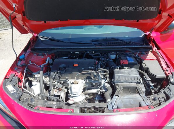 2HGFE2F58PH505690 2023 HONDA CIVIC Red Vista trasera