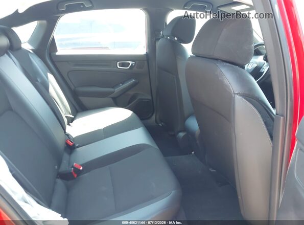 2HGFE2F58PH505690 2023 HONDA CIVIC Red Vista de la etiqueta del VIN