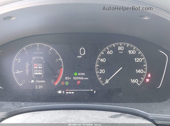 2HGFE2F58PH505690 2023 HONDA CIVIC Red Vista de los asientos traseros